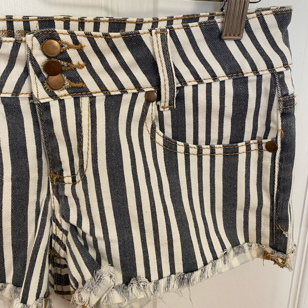 Striped Booty Shorts